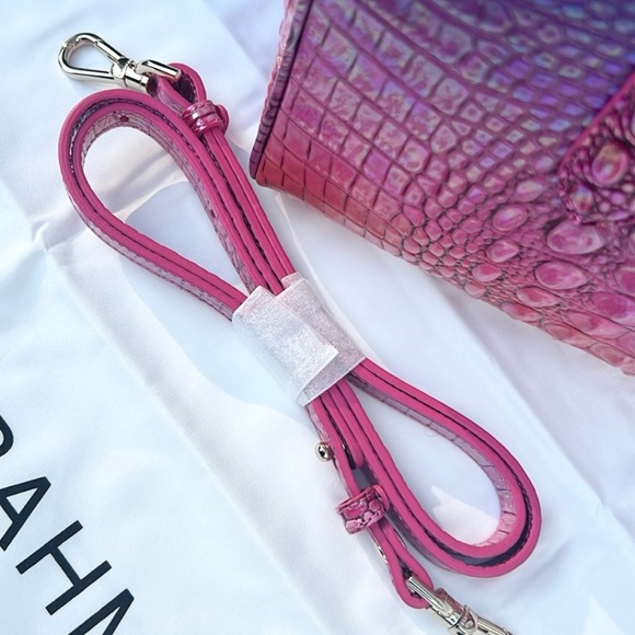 NWT Brahmin Marissa Horizon Ombré Melbourne Satchel $345 - Picture 3 of 4